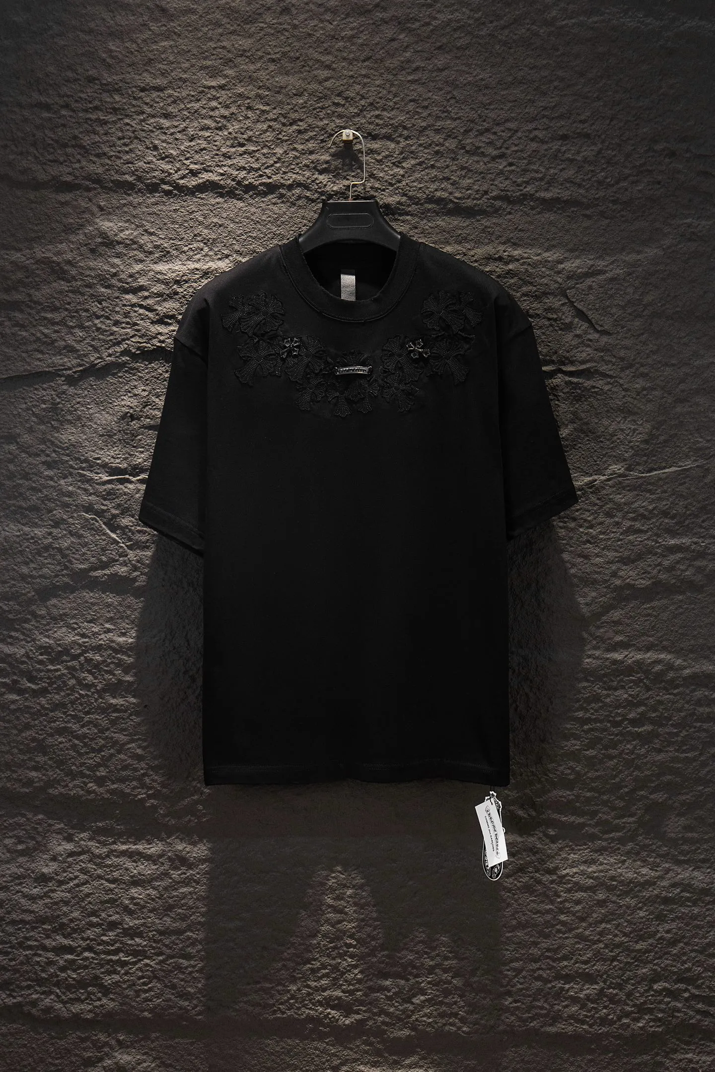 ：7290# 🆕chrome hearts os ， nice✔️ ⚠️100% 32 ， ， ， ！！ ， ！ # 19 # 4️⃣ ， ； 。 。 oversize ， ！ ， ！ “ ” 💏 :Black White Size:S M L XL